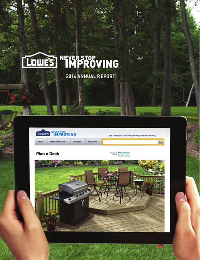 Thumbnail Lowe's Companies Annual Report 2014