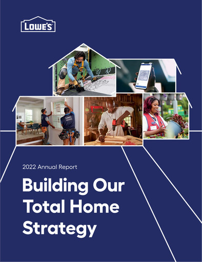Thumbnail Lowe's Companies Annual Report 2022
