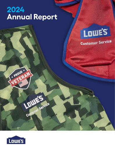 Thumbnail Lowe's Companies Annual Report 2024