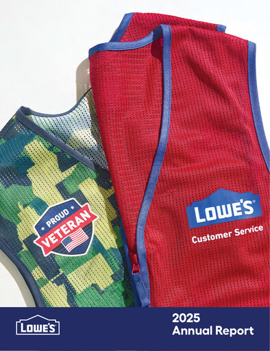 Thumbnail Lowe's Companies Annual Report 2025