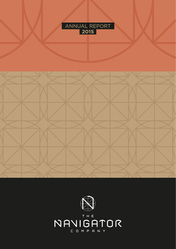 Thumbnail The Navigator Company
 Annual Report 2015