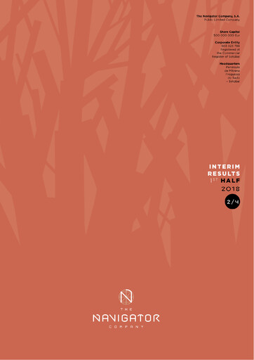 Thumbnail The Navigator Company
 Half-year Report 2018-h1