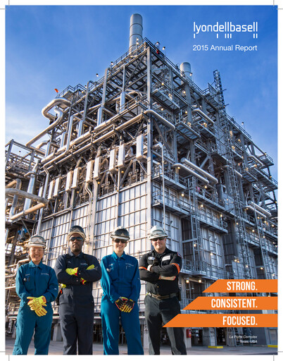 Thumbnail LyondellBasell Annual Report 2015