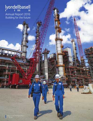 Thumbnail LyondellBasell Annual Report 2016