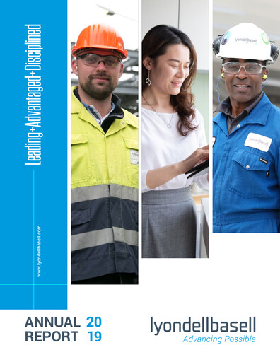 Thumbnail LyondellBasell Annual Report 2019