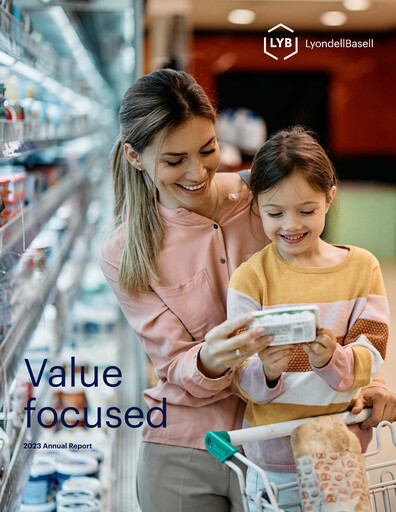 Thumbnail LyondellBasell Annual Report 2023