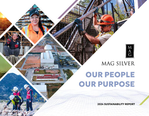 Thumbnail MAG Silver Sustainability Report 2024