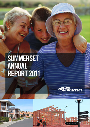Thumbnail Summerset Holdings
 Annual Report 2011