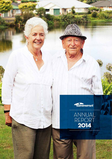 Thumbnail Summerset Holdings
 Annual Report 2014