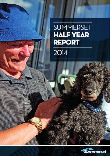 Vorschaubild Summerset Holdings
 Halbjahresbericht 2014-h1