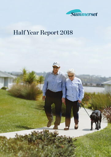 Vorschaubild Summerset Holdings
 Halbjahresbericht 2018-h1