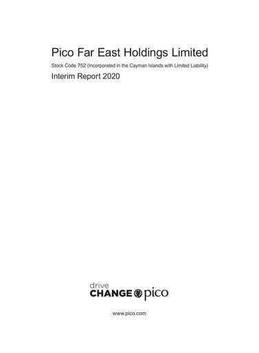 Thumbnail Pico Far East Holdings Half-year Report 2020-h1