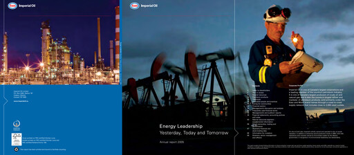 Thumbnail Imperial Oil
 Annual Report 2005