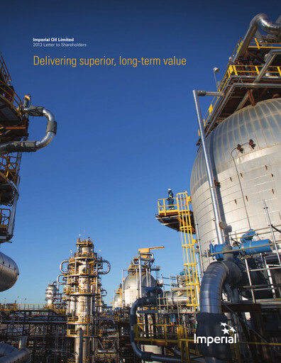 Thumbnail Imperial Oil
 Annual Report 2013