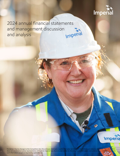 Thumbnail Imperial Oil
 Financial Statement 2024