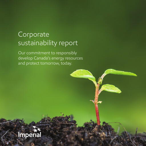 Thumbnail Imperial Oil
 Sustainability Report 2017