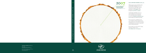 Vorschaubild Corticeira Amorim Jahresbericht 2007