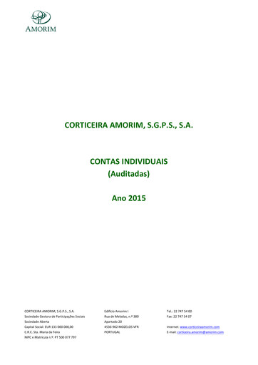Thumbnail Corticeira Amorim Financial Statement 2015