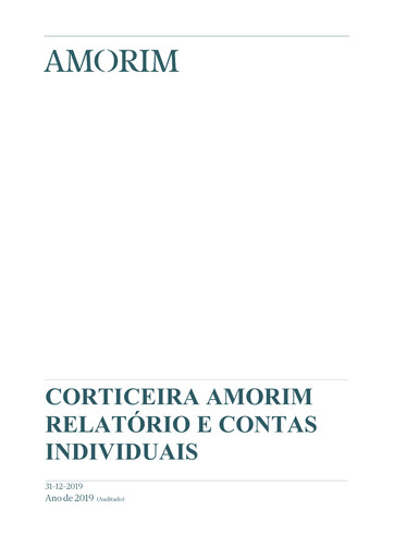 Thumbnail Corticeira Amorim Financial Statement 2019