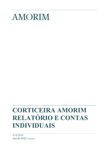 Thumbnail Corticeira Amorim Financial Statement 2022