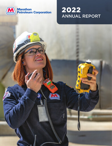 Thumbnail Marathon Petroleum Annual Report 2022