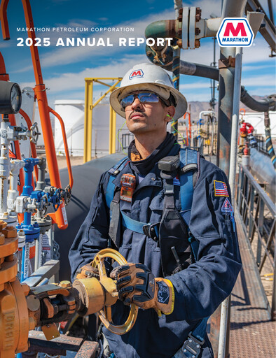 Thumbnail Marathon Petroleum Annual Report 2025
