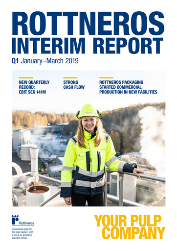 Thumbnail Rottneros Quarterly Report 2019-q1