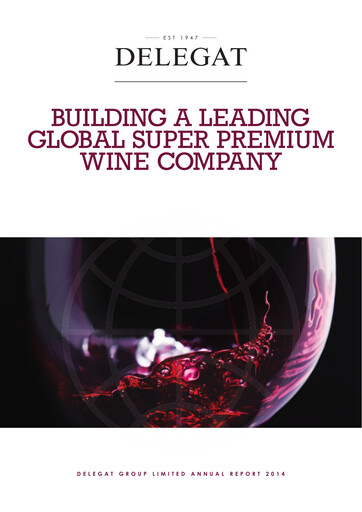 Thumbnail Delegat Annual Report 2014