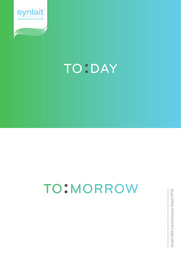 Miniature Synlait Milk Rapport annuel 2018