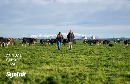 Miniature Synlait Milk Rapport annuel 2024