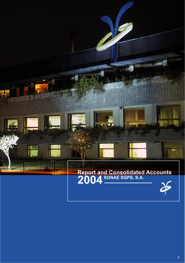 Miniature Sonae Bilan financier 2004