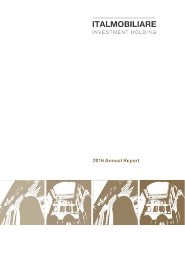 Thumbnail Italmobiliare Annual Report 2016