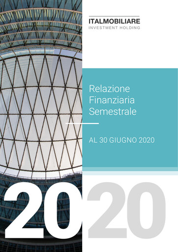 Miniature Italmobiliare Rapport semestriel 2020-h1