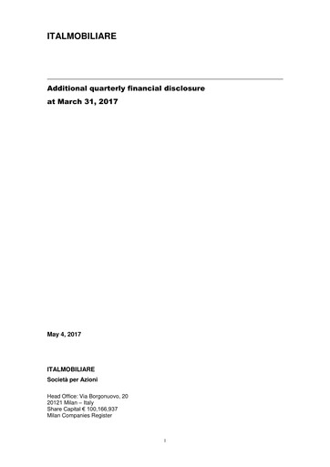 Thumbnail Italmobiliare Quarterly Report 2017-q1