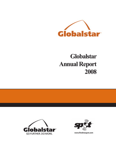 Vorschaubild Globalstar
 Jahresbericht 2008