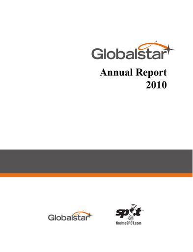Vorschaubild Globalstar
 Jahresbericht 2010