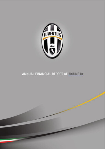 Thumbnail Juventus Turin
 Annual Report 2009-2010