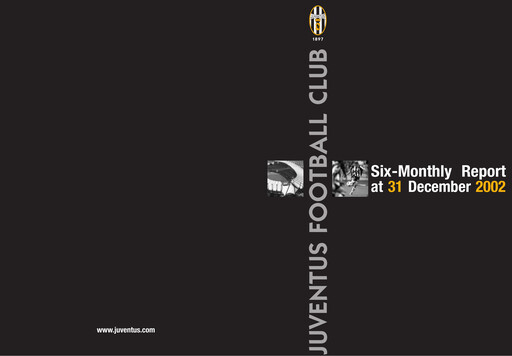 Thumbnail Juventus Turin
 Half-year Report 2002-2003