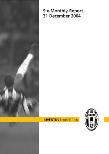 Thumbnail Juventus Turin
 Half-year Report 2004-2005
