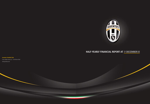 Thumbnail Juventus Turin
 Half-year Report 2008-2009
