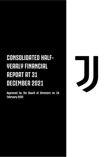 Thumbnail Juventus Turin
 Half-year Report 2021-2022