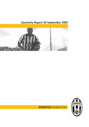 Thumbnail Juventus Turin
 Quarterly Report 2005-q1