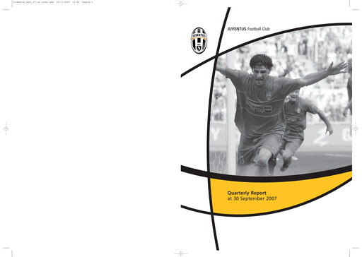 Thumbnail Juventus Turin
 Quarterly Report 2007-q1