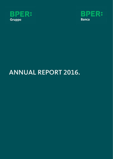 Thumbnail BPER Banca Annual Report 2016