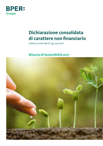 Thumbnail BPER Banca Sustainability Report 2017