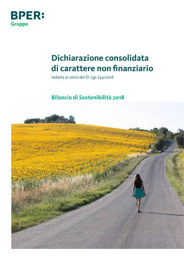 Thumbnail BPER Banca Sustainability Report 2018