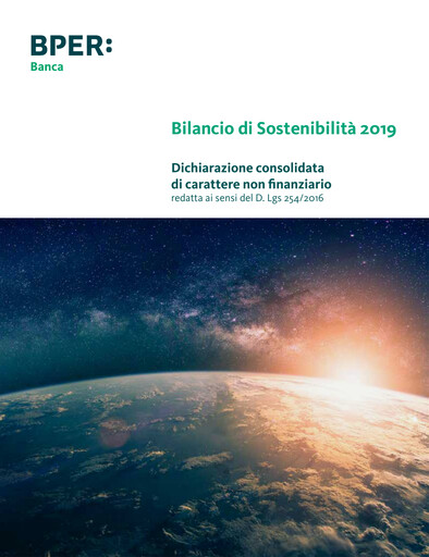Thumbnail BPER Banca Sustainability Report 2019