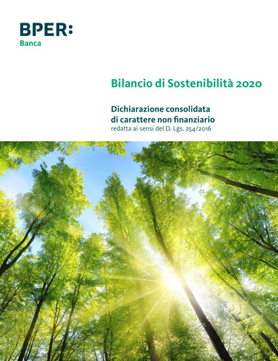 Thumbnail BPER Banca Sustainability Report 2020
