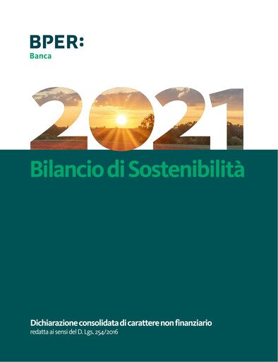 Thumbnail BPER Banca Sustainability Report 2021
