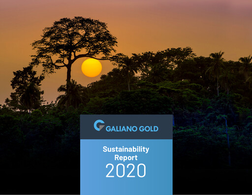 Thumbnail Galiano Gold Sustainability Report 2020